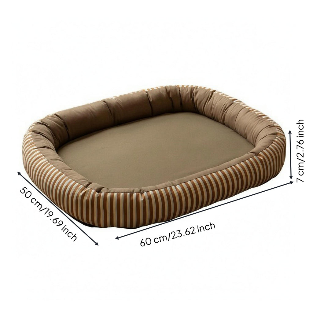 Nest-Style Pet Bed Padded Pet Cushion Splash-Resistant for Dogs, Cats