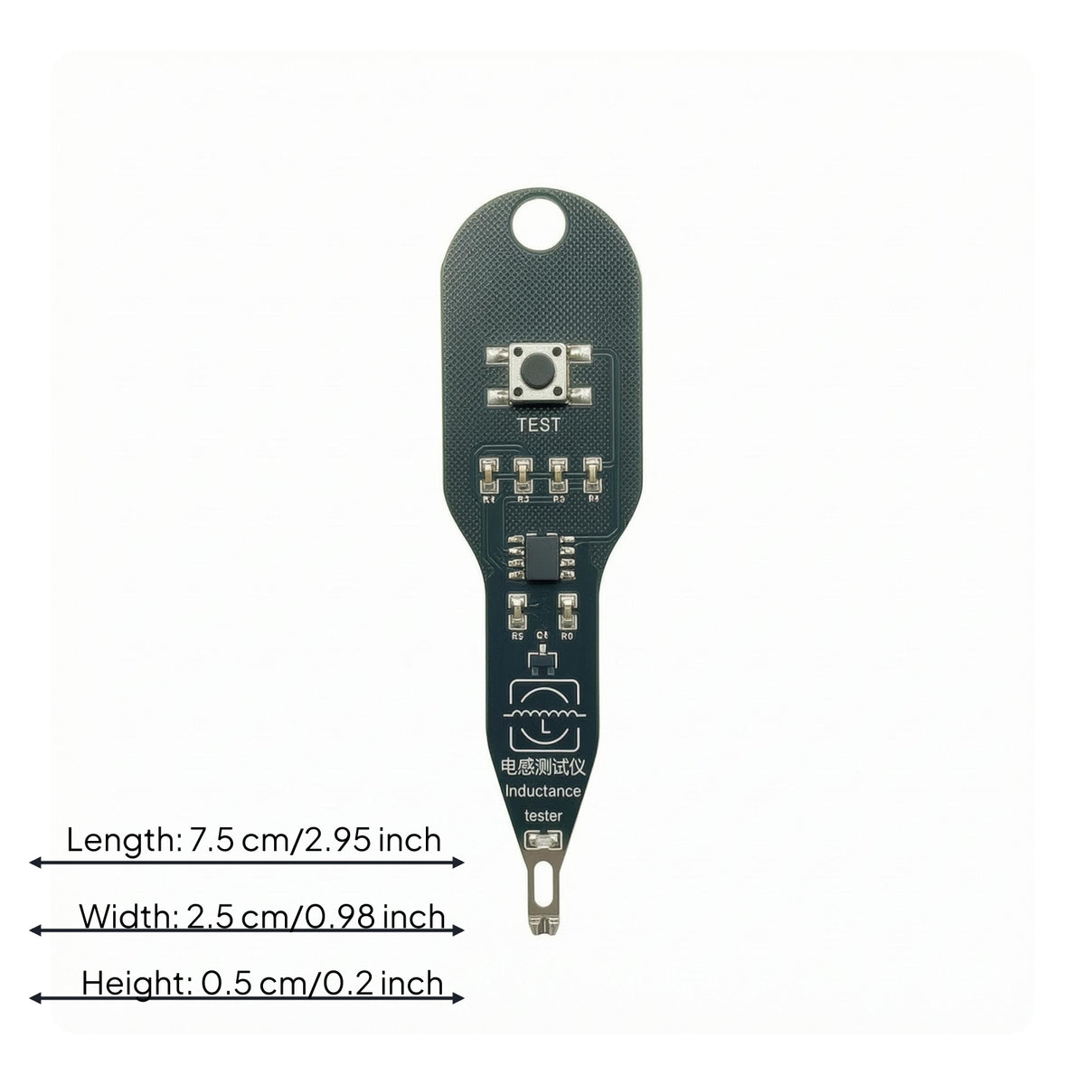Handheld Inductance Tester Printed Circuit Markings PCB Repair Tester