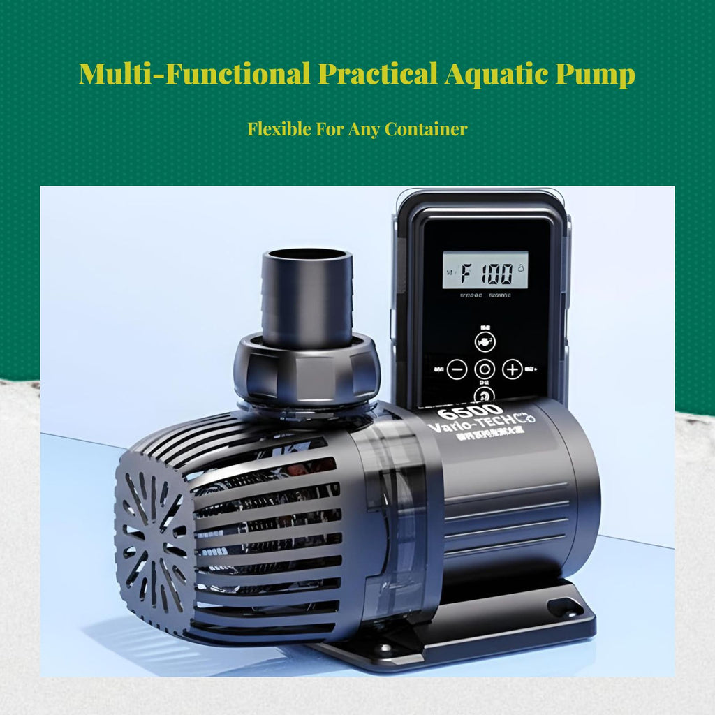 Ultra-Quiet Submersible Pump for Aquariums & Ponds