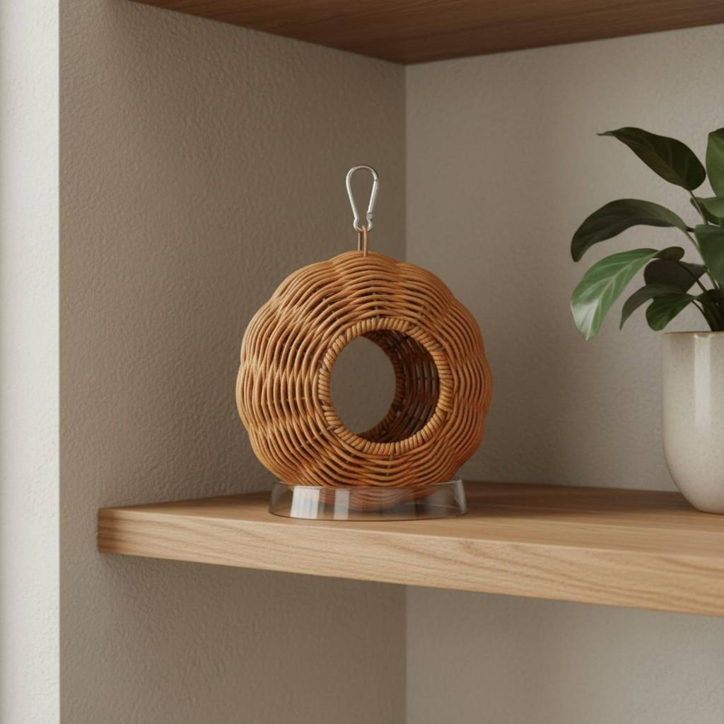 Bird Breeding Nest Breathable Parrot Nest House Year-Round