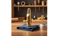 Alto Sax Metal Mouthpiece Bright Tone Music Gear Brass Body for Performance