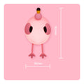 Rechargeable Flamingo Lamp 3 Brightness Levels Rose Creature Lamp for Children