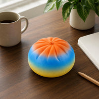 Bun-Shaped Matte Dumpling Sensory Play