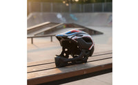 Children's Full Coverage Face Helmet Expanded Polystyrene Foam Shell Children Bike Helmet Breathable Protection for Skateboarding
