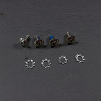 Bass Drum Linkage Connector Threaded Bass Drum Pedal Connector Metal Instrument Accessory