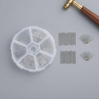 160 Pieces Piano Tuning Pins Easy to Organize Tuning Peg Box for Workbench
