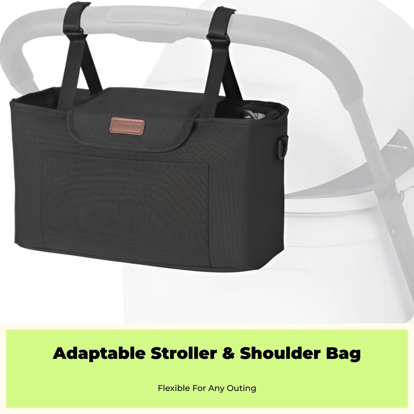 Large capacity stroller bag