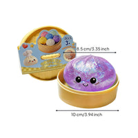 9 Pieces Slow Rise Squeezable Bun Stress Relief Bun Squeezable Gift Ready
