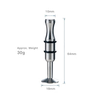 Metal Mouthpiece Practice Aid Silver Embouchure Practice Aid Compact