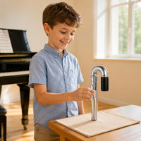 Curved Flute Headjoint Easy to Play Woodwind Accessory for Kids