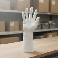 2 Pieces Male Hand Model Sturdy Fake Hand Model Reusable for Showroom