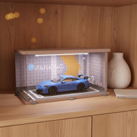 LED Model Car Display Case Gift Idea 1:18 Car Display Box Realistic Details