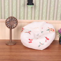 1:12 Scale Furniture Set Scene Prop Miniature Beanbag and Fan Set for Collectors