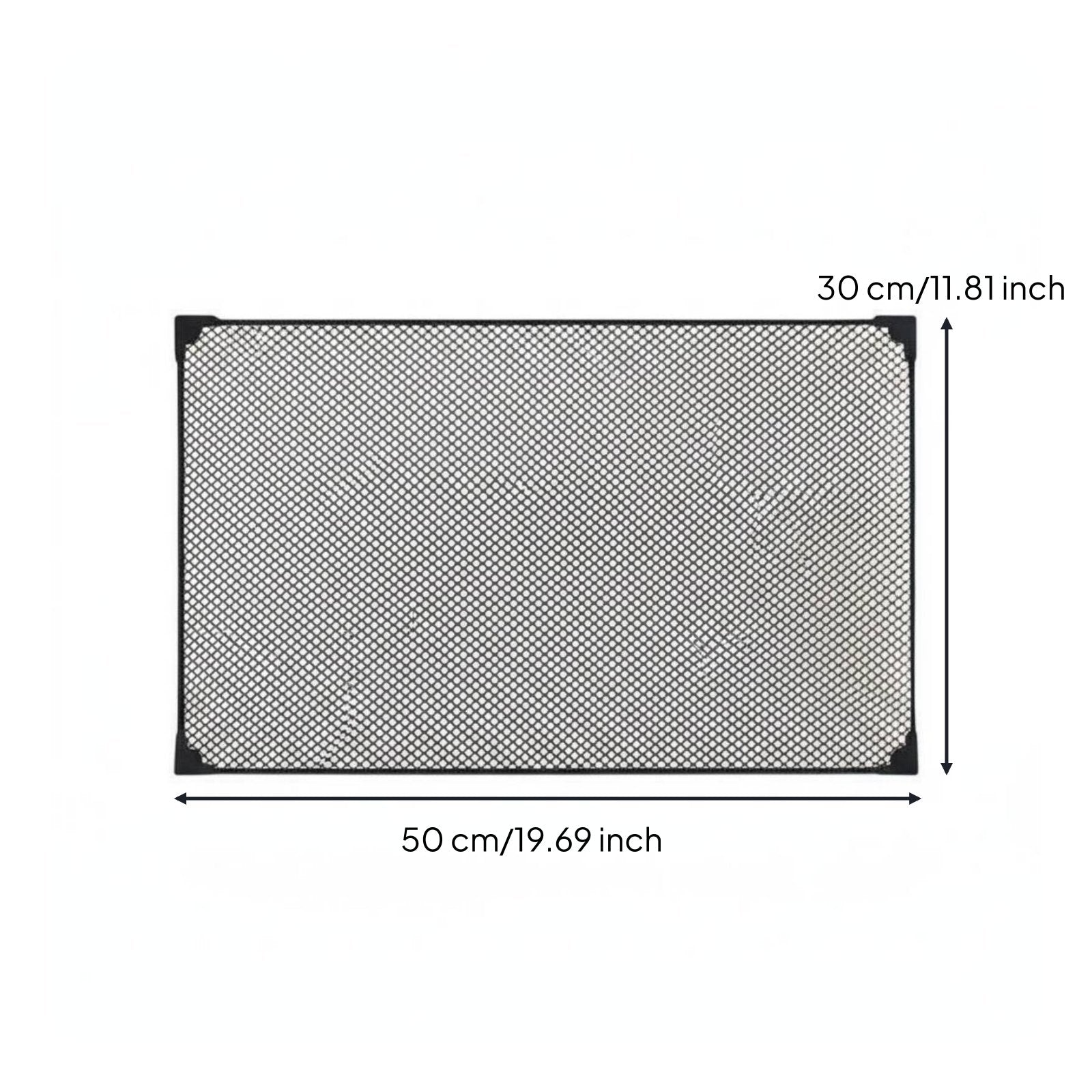 Aquatic Aquarium Net Cover Universal Fit Stick-on Aquarium Cover Easy to Cut