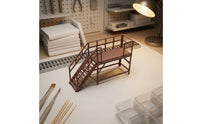 Maintenance Ladder Platform Lifelike Scenery Detailed for Hobbyists