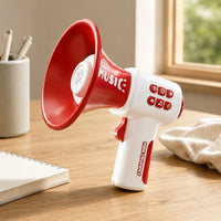 Handheld Toy Megaphone Recording Grip Megaphone Lightweight for Children