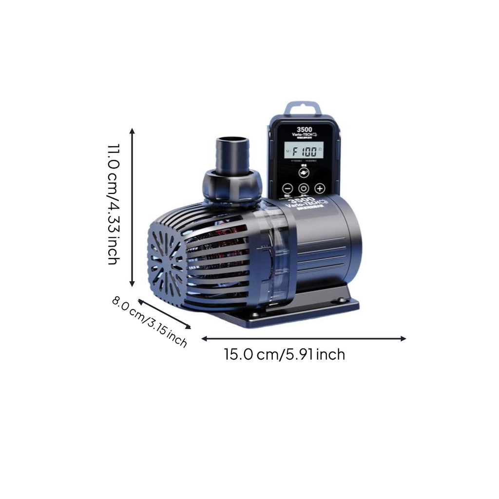 Ultra-Quiet Submersible Pump for Aquariums & Ponds