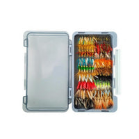 Fly Fishing Artificial lure Mixed Colors Fly Lure Assortment Feathered Assorted