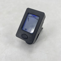 Rectangular Clip-Attached Tuner Circular Power Button Electronic Clip-Attached