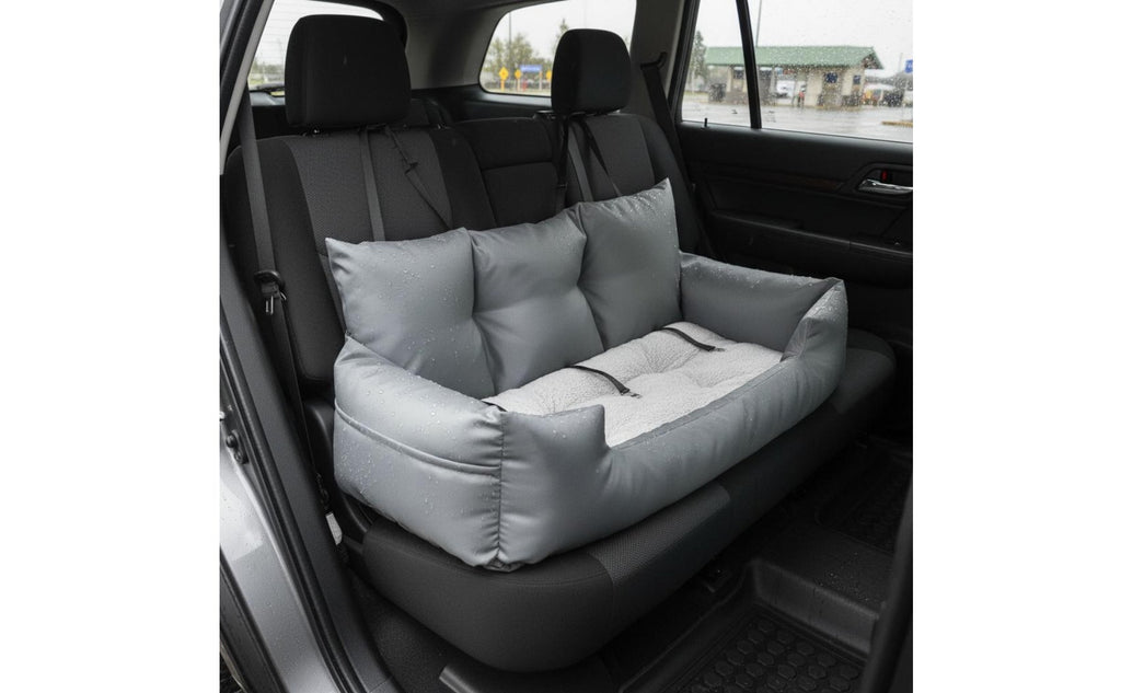 Dog Car Seat Bed Waterproof Dog Booster Seat Scratch Resistant for Large Dogs