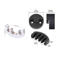 4 Pieces Violin Practice Mute Kit Easy to Use Violin Mute Set for Apartments