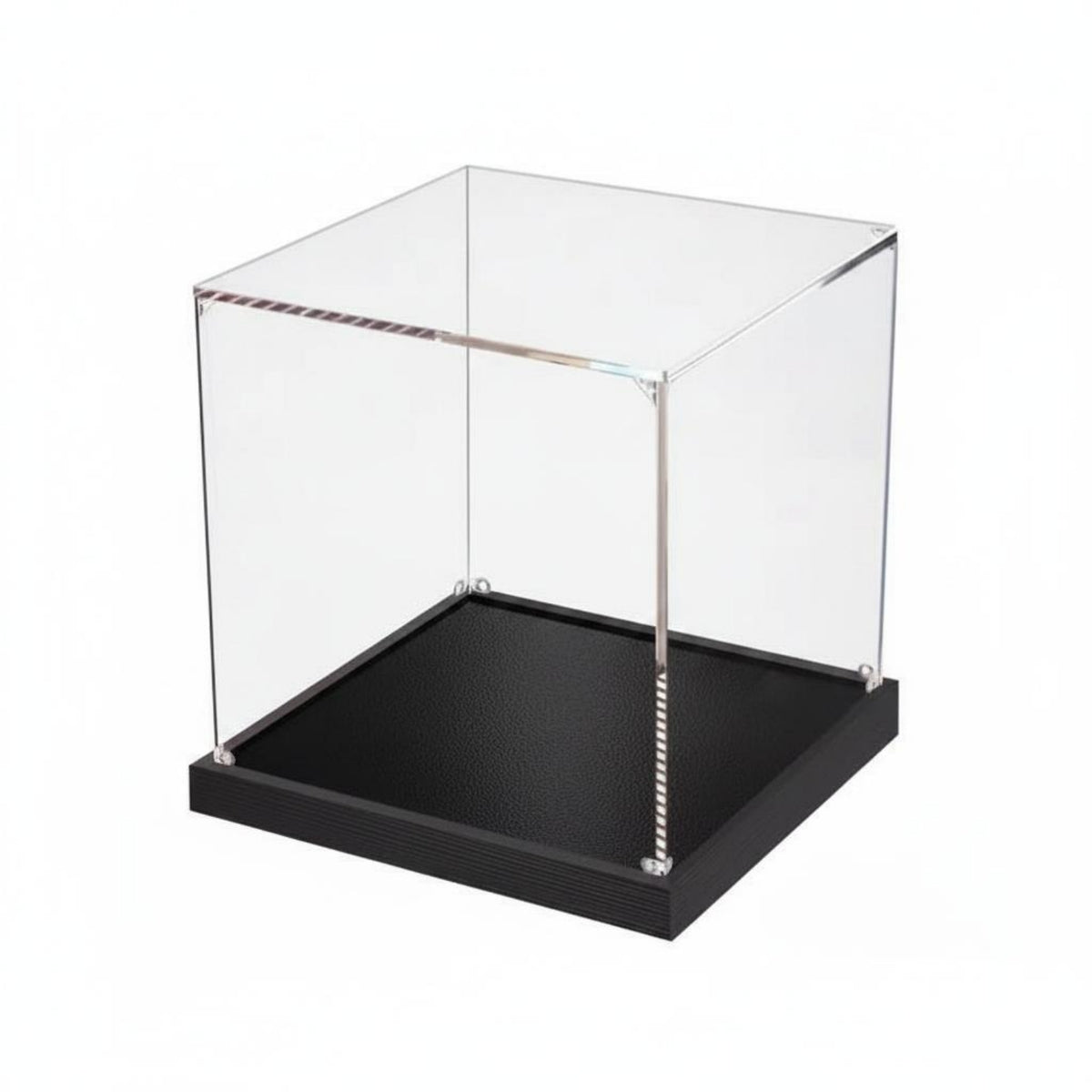 Acrylic Display Box Stackable Design Clear Collectible Container Glue-No-Cost