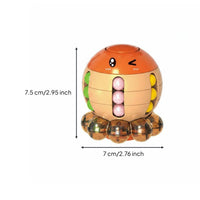 Enchanted Bean Fidget Toy Fluid Rotation Can Shaped Brain-Teaser Toy