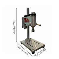 Mini Drill Press Miniature Precision Bench Drill Compact Design Portable Machine for Model Makers, Hobbyists, Craft Room, Garage