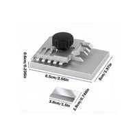 Photo-Etch Bending Tool Adjustable Pressure Plate Photo Etch Bender for Modelers