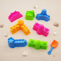 7 Pieces Sand Form Set Educational Sandbox Toy Set Sturdy for Children