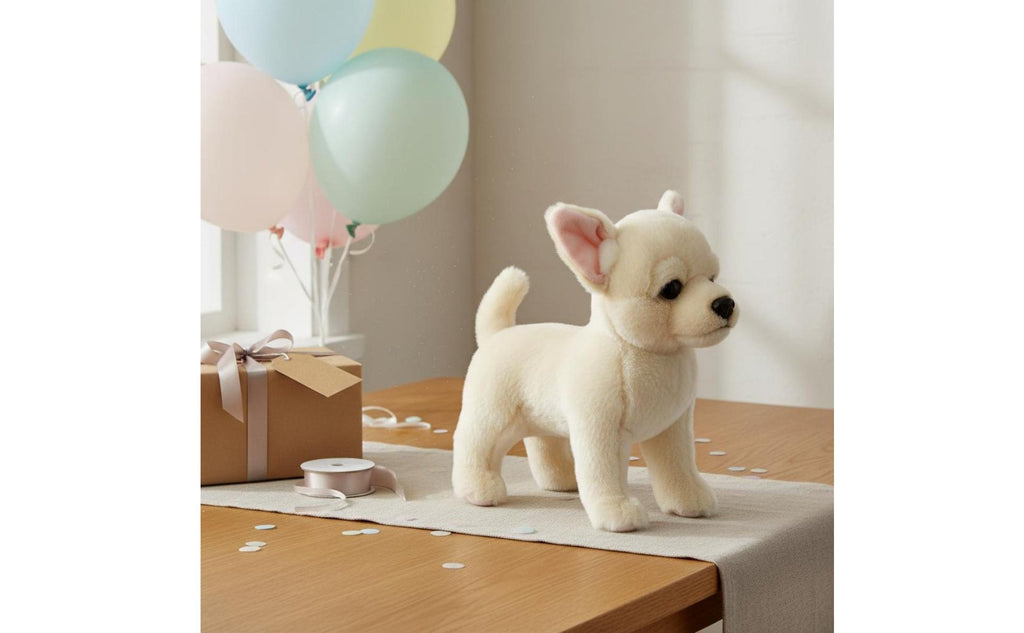 Walking Dog Stuffed Pet Birthday Gift Chihuahua Stuffed Super Soft