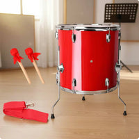 16 Inch Cheering Drum Easy to Carry Crowd Support Drum Set for Stadium, Parades
