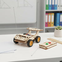 DIY Wireless Control Car Kit Develops Problem-Solving Skills Wireless Control Vehicle Kit Educational Toy High-Quality Materials