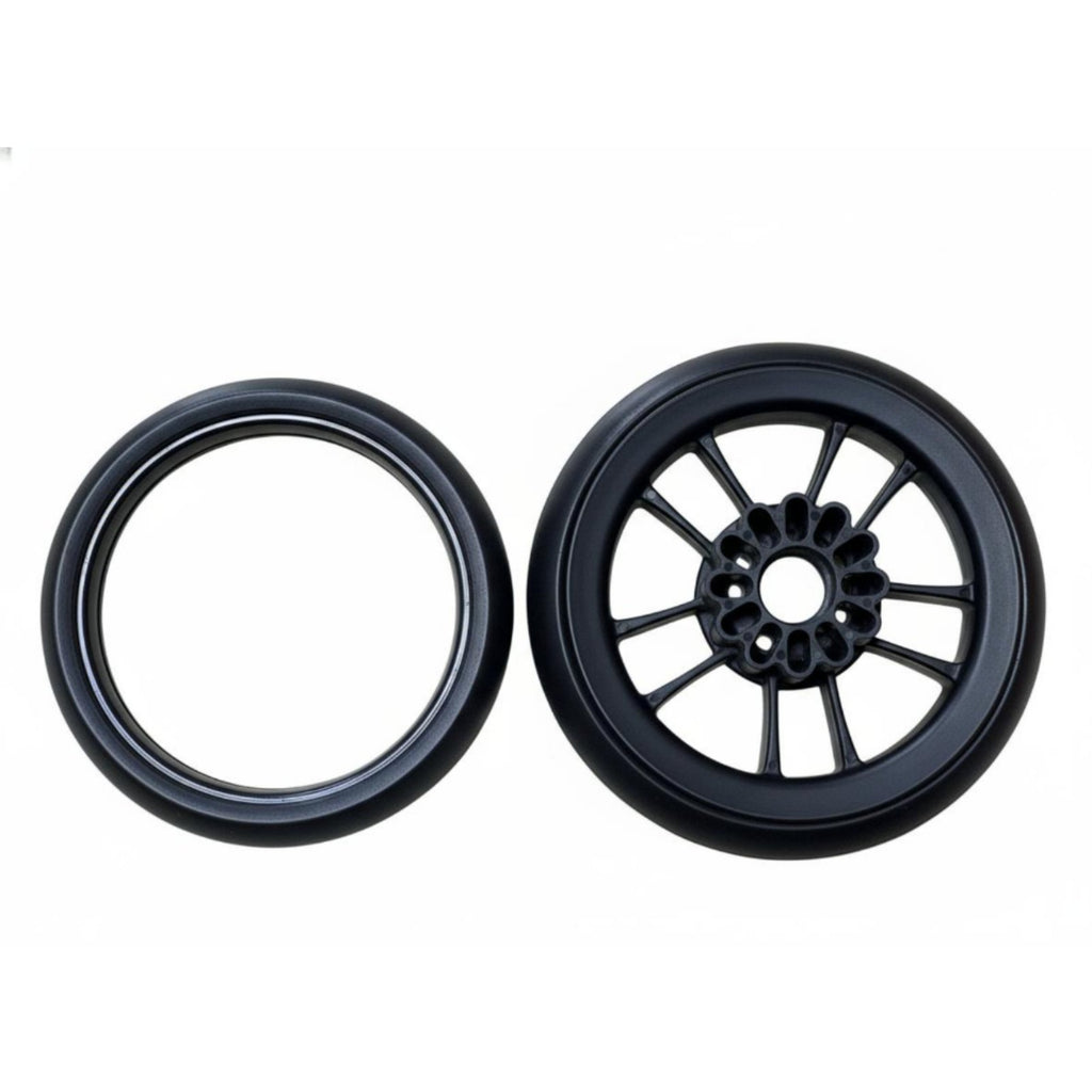 Pram Wheel Rubber Tire Universal Fit Baby Carriage Wheel Tire