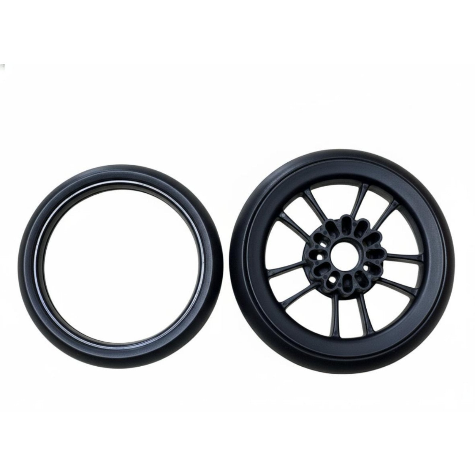 Pram Wheel Rubber Tire Universal Fit Baby Carriage Wheel Tire
