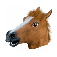 Horse Head Mask Cosplay Full Head Horse Mask Realistic Creature Look