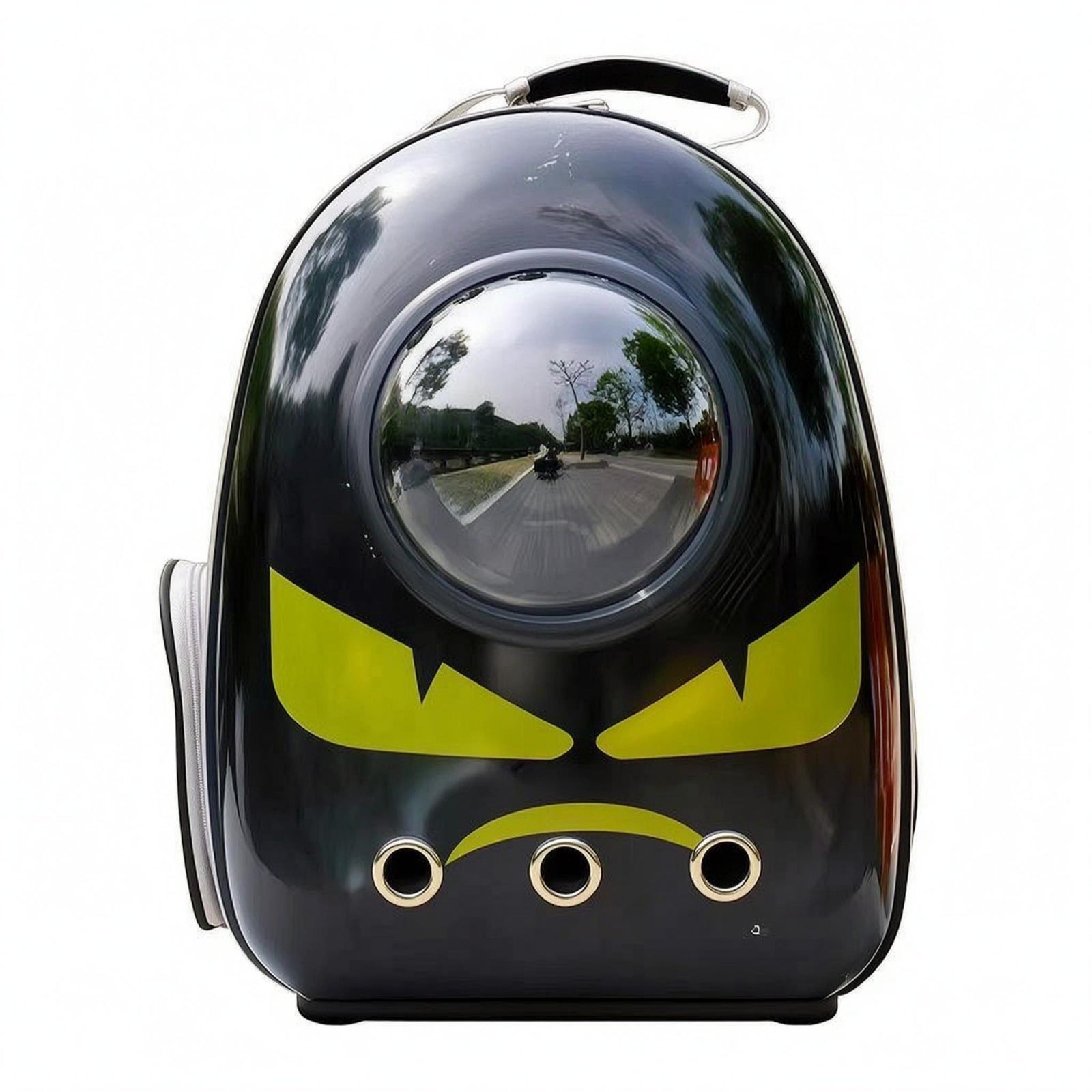 Bubble Window Pet Carrier Mesh Panel Astronaut Pet Backpack Ventilated