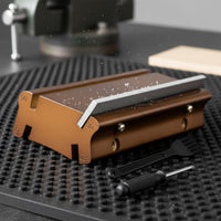 Guitar Fret End Dressing File Smooth & Quick Filing Fret End Beveling File Construction Instrument Repair Supply for Luthiers, DIY Guitarists