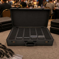 Aluminum Card Case Combination Locks Hard Card Case Reinforced Corners