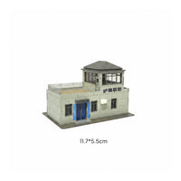 HO Scale Building Detailed Diorama Miniature Realistic for Hobbyists, Collectors