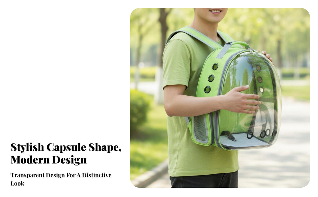 Space Capsule Pet backpackpack Portable creature container Breathable for Hiking