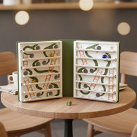 And Ladders Game Hidden Storage Indoor Entertainment Bookshelf Decor