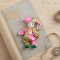 Festive Doll Giftable Home Decor Colorful Design for Shelf Display