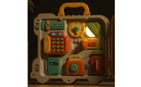 Busy House Gift Young Child Busy Board Safe Materials for Young Children