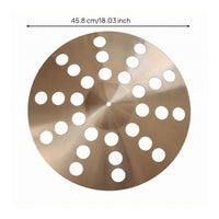 Perforated Cymbal Punchy Sound Cymbal Drum Part