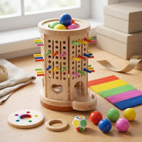 Wooden Balance-Stick Game Interactive Educational Balance Game Tabletop