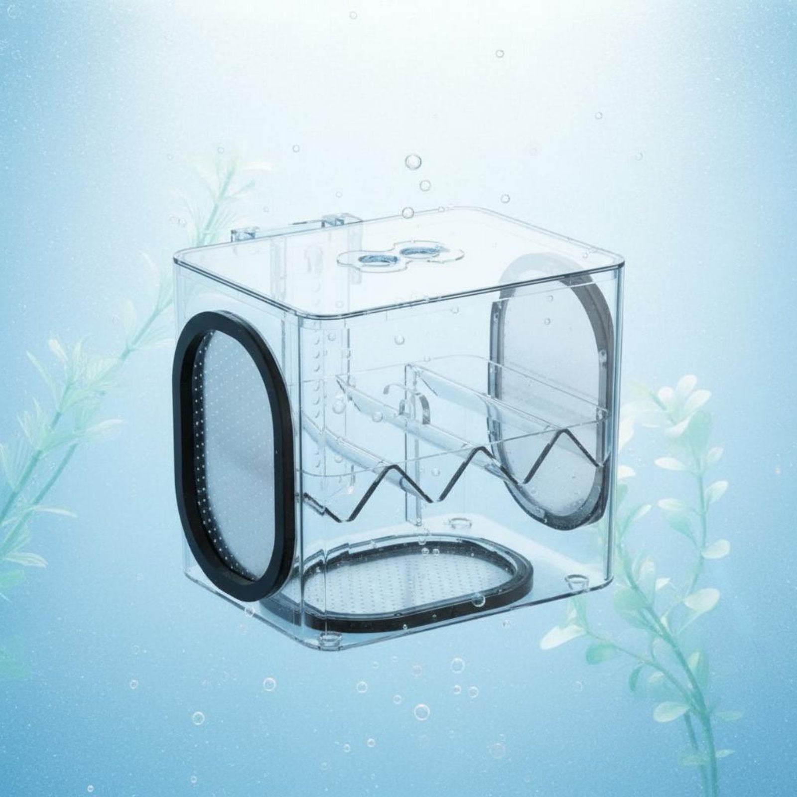 Aquatic Breeding Box Isolation Aquatic Hatchery Easy to Clean