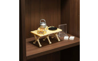 Miniature Camping Furniture Set Desktop Decoration Dollhouse Hiking Furniture Set Creative Scene Building Doll House Decor