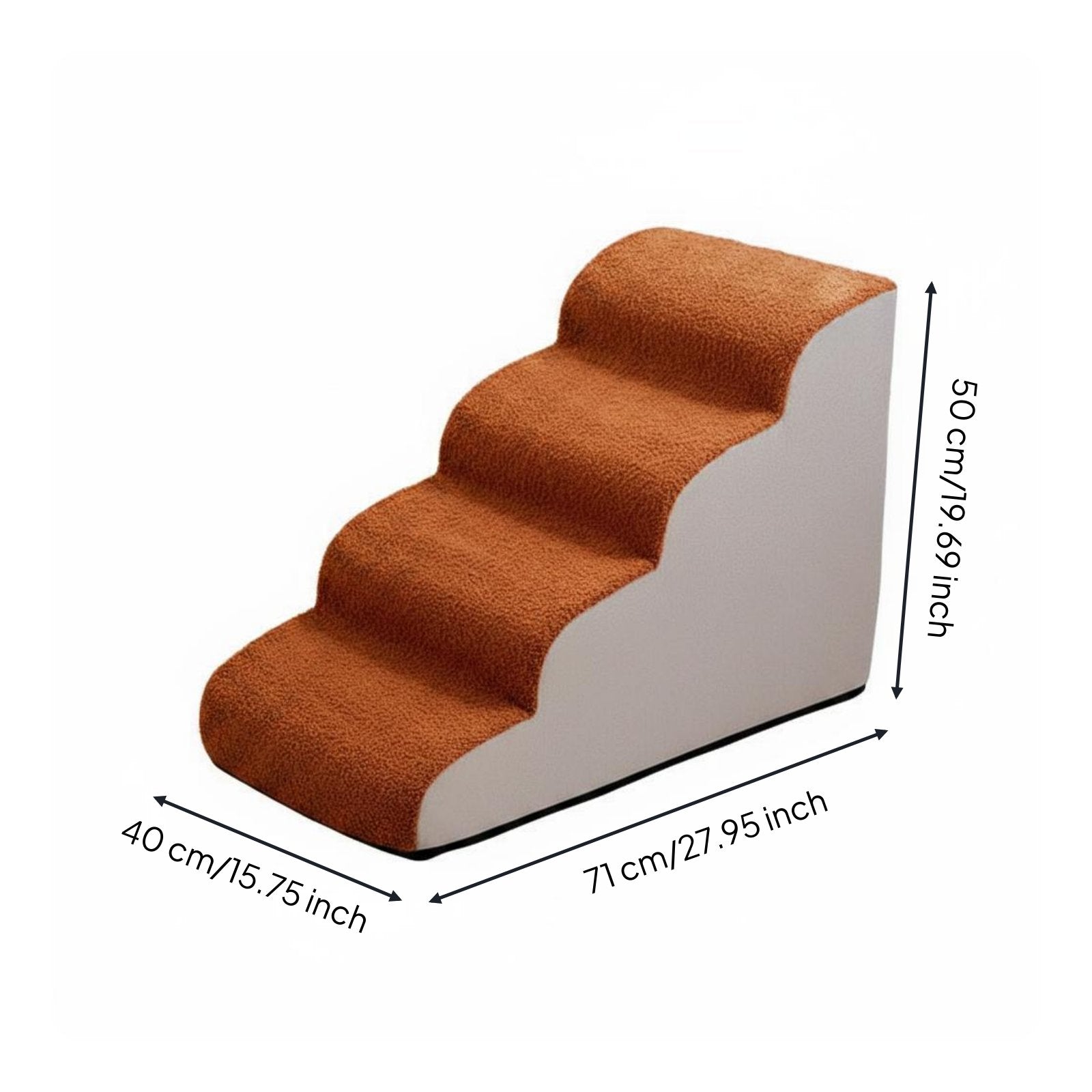 Non-Slip Pet Stairs Sturdy Senior Dog Stairs Stable Structure for Sofa