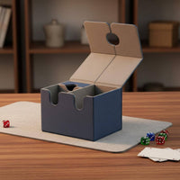 Leader Deck Box Portable Double Deck Box Secure Trading Card Case Anti-Slip Texture Collectible Storage Scuff Resistant